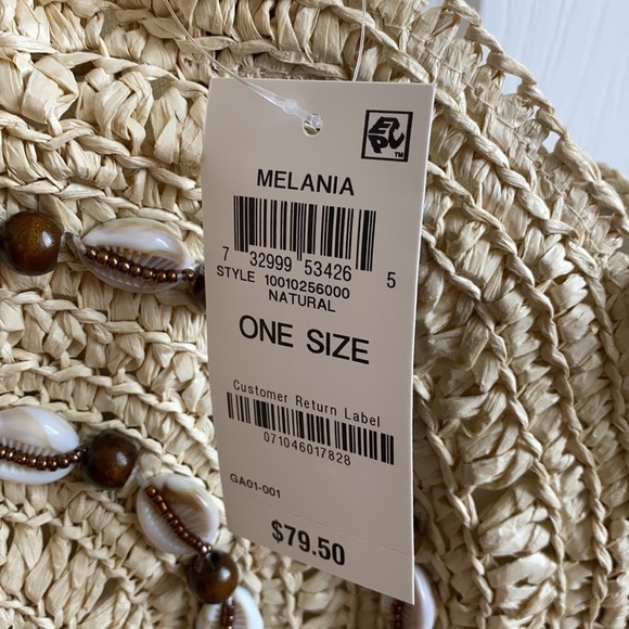 INC International Concepts Tan Melania Shell Circle Tote Purse NWT - Picture 6 of 11